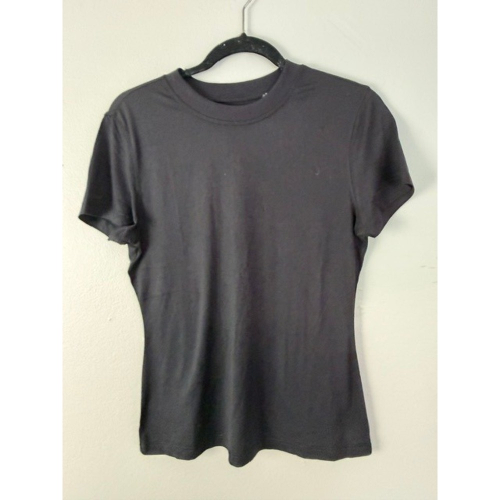 7 Diamonds Core Mens Short Sleeve Active T-Shirt Black Size M Crew Neck